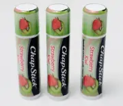 3 PACK CHAPSTICK Lip Moisturizer Kiwi Strawberry Remix Flavor Balm 0.15oz Sweet