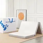 Folding Mattress, 4 Inch Memory Foam Tri-fold Mattress with Breathable & Wash...