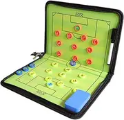 Magnetic Soccer Coaching Tactics Board Portable Football Soccer Coaching Board Erasable Coaches Clipboard with Magnets and Marker Pen Coach Training Equipment for Teaching and Game Plan