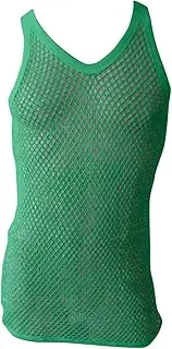 [CRAZY Lizard] Tank Tops Men and Tank Tops for Women.Black Vest White Vest and Rasta String Vest in Cotton.Great Workout Tank Tops for Women