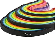 260Pcs Quilling Paper Strips Set DIY Origami Paper Quilling Craft Kits Scrapbook Length 39cm, 26 Colors Quilling Paper 10mm