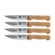 GRYLT Jumbo 4 Piece Steak Knife Set AFL Hawthorn Hawks