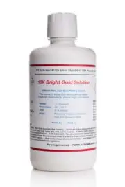 18K Bright Gold Solution - Immersion - 1 liter