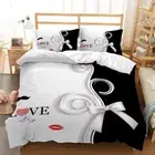 Quilt Cover Pillowcase Set 60557-070283 Home Textiles Bedroom Warm Winter King