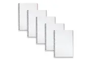 5pc Spirax 512 Hard Cover A4 Spiral Notebook Writing Stationery 200-Pages Pink