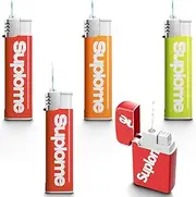 Pack of 5 Lighter Water Gun, Funny Creative Water Lighter, Splashes Prank Items, Stress Relief Mini Water Gun Lighter for Swimming Pools, Water Battle and Party Prank