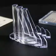 10 Pcs Rock Display Stand Acrylic Easel for Cards Stands Plate Child