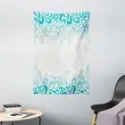Abstract Tapestry Floral Classic Design Print Wall Hanging Decor