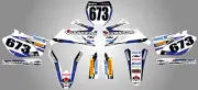 Full Custom Graphic Kit - STORM - Yamaha YZF 250 2008 - 2009 stickers / decals