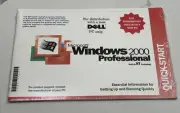 Dell Microsoft Windows 2000 Professional CD W2K & SP2 *NO KEY* Brand New SEALED