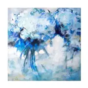 'Hydrangeas on My Mind I' Canvas Art by Sue Riger