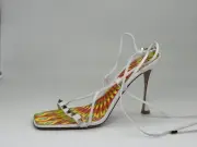 Valentino Rockstud Strap Lace Up Tie Wrap Gladiator Sandals Heels Shoes $920
