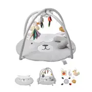 VEVOR Baby Play Gym Mat Tummy Time Activity Mat with 5 Sensory Toy 39.1" x 32.7"