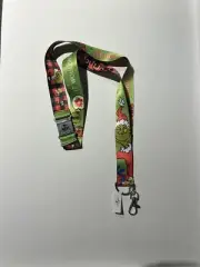 Dr Seuss The Grinch Merry Grinchmas Universal Studios Parks Reversible Lanyard