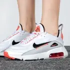 W Nike Air Max 2090 C/S DH8309 100 White/Black-Magic Ember New Women's Size 6.5