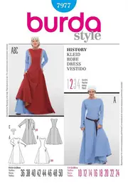 Burda Paper Sewing Pattern 7977