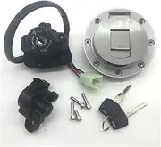 Motorbike Ignition for YZF600R 1996-2003 for XJR400 1993-2002 for XJR1200 1994-1998 Motorcycle Ignition Switch Fuel Gas Cap Seat Lock Key Set Ignition Switch