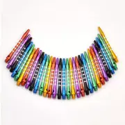 6 x Aluminum Darts 2ba Shafts Colors Medium Harrows F6X2 Stems USD