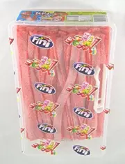 Fini Cintaroos Strawberry Sour Candy Strips 200 Pcs