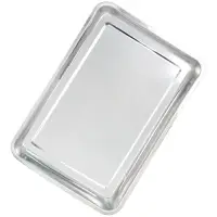 在飛比找樂天市場購物網優惠-不鏽鋼方盤 304不鏽鋼方盤長方形無磁蒸飯盤菜盤餐盤餃子盤燒
