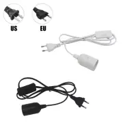 Hanging Lantern Lamp Light Cord Cable E27 Hanglamp Suspension Socket With Switch