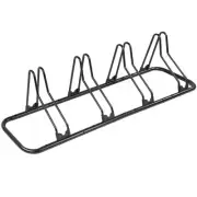CD Bicycle Floor Type Adjustable 4 Bike Parking Rack Stand - for MTB Road Bikes
