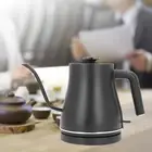 Electric Gooseneck Kettle 0.8L Auto Off Prevent Dry Burning Stainless Steel CT