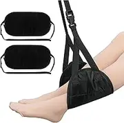 Airplane Footrest, Travel Foot Rest-Thickened Memory Foam, Airplane Travel Accessories, Reduce Swelling and Soreness, Provides relaxation and comfort for your flying seated position