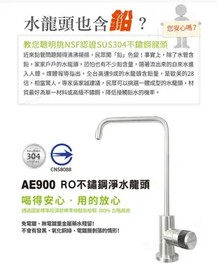 EVERPOLL愛惠浦科技 高效抗污RO膜濾心 R-002 (RO-900 直出式極淨純水設備專用濾心)