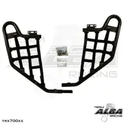 Honda TRX 700XX Nerf Bars Alba Racing Black bar Black nets 233 T1 BB