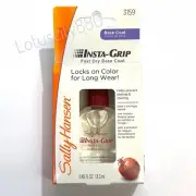 SALLY HANSON INSTA - GRIP FAST DRY BASE COAT…LOCKS ON COLOR FOR LONG WEAR!