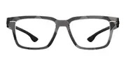 Ic! Berlin IC5014 FLX_01 Raw Night-Racing Green Men's Glasses Grey Size 53 - Private Health Rebate - Blue Light Block Available