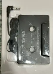Car Audio Cassette Tape Adapter Portable CD Connecting Pack w/3.5mm Jack