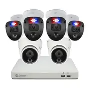 Swann SWDVK-84680W4SL2D-AU 6 Camera 8 Channel FULL HD DVR Security Surveillance Kit