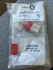 New Lucent 108232703 MPS100e-112 Cat 5e Modular orange CAT5e network wall Jack