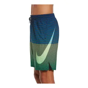 出清 NIKE HORIZON STRIPE 成人男九吋海灘褲 沙灘褲 衝浪褲 短褲 DRI-FIT NESSB508