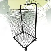 Art Drying Rack,20 Shelve Art Storage Rack,Single-Sided Painting Art Storage Rack,Suitable for Storing Drawings,Paintings