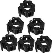 UPKOCH 6pcs Barbell Collars for Dumbbell Clips Lifting Clamp Gym Accessory Weightlifting Clips
