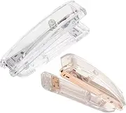 MINAOLULUS 2Pcs Compact Lightweight Office Supplies for Home School Easy to Use with Streamlined Design Present for Friends Stylish