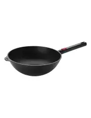 [WOLL] Eco Logic Detach Handle Induct Wok 28cm in Black