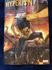 Hyperion Marvel 24x36 Folded Poster Promo Super Hero (2016) Never Used Mv4