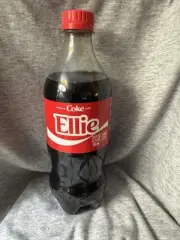 Share a Coke with Ellie 2025 Personalized Gift Coca Cola Bottle 20oz HTF