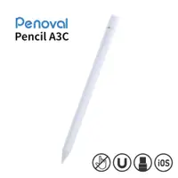 在飛比找蝦皮商城優惠-【Penoval A3C 觸控筆】繪圖筆記款 不需充電線超方