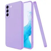 MCC For Samsung Galaxy S21+ Plus 5G Soft Liquid Silicone Shockproof Case Cover G996 [Light Purple]