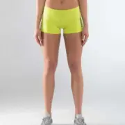 GYM EXERCISE COOL SHORTS VIRUS ECO22 STAY COOL DATA SHORT - LIME PUNCH