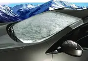 Intro-Tech LN-18-S Custom Fit Windshield Snow Shade for Select Lincoln Navigator Models, Silver
