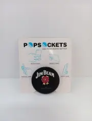 New PopSockets Jim Beam Whiskey Black Collapsible Grip Stand