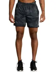 [RVCA] Yogger Stretch 17 Elastic Shorts Grey