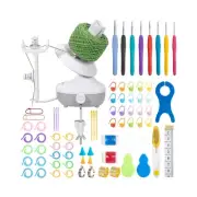 Etcokei Yarn Winder Crochet Kit, Electric Ball Winder for Knitting, Automatic...