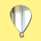 Hot Air Balloon Shaped Acrylic Mirrors - Various Sizes